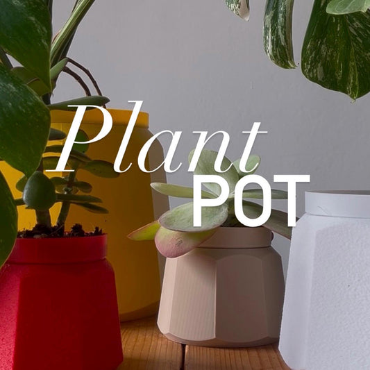 MOKA PLANT POT - 3D Printed plant pot